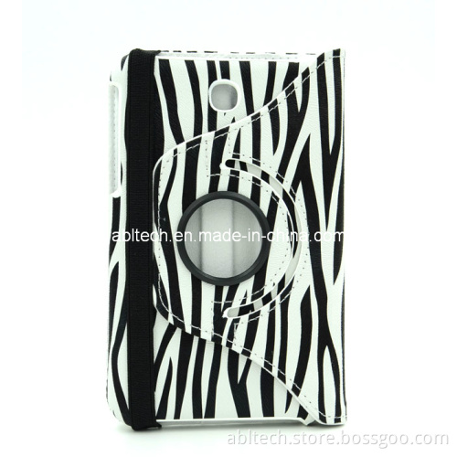 Zebra PU Leather Case for Samsung Tablet Case/Apple Tablet 360 Case Customize Order